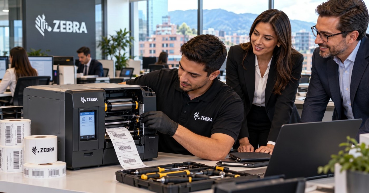 Mantenimiento zebra para oficinas en Santa Bárbara Bogotá