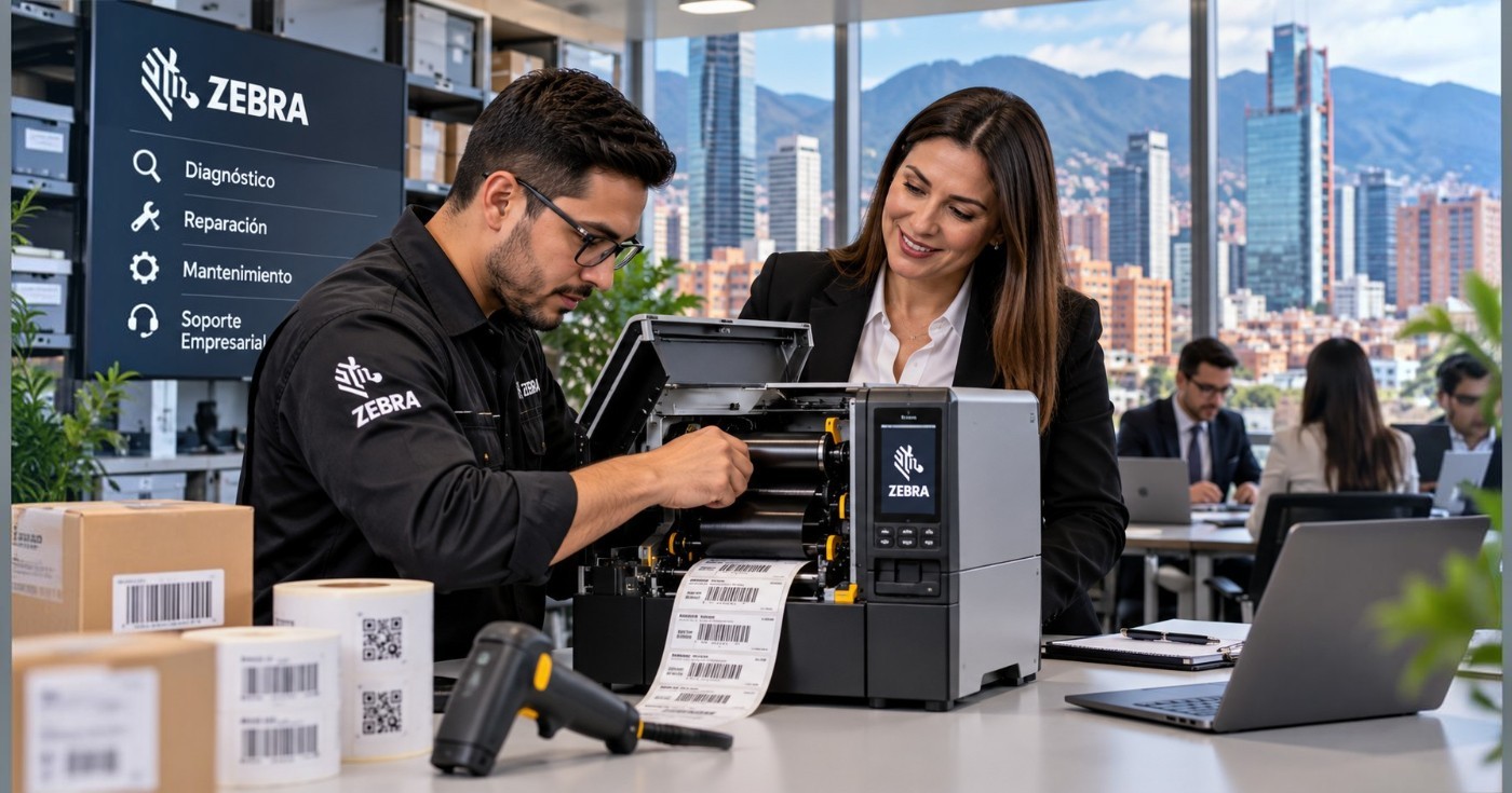 Reparación de impresoras zebra en la Zona Financiera de Bogotá