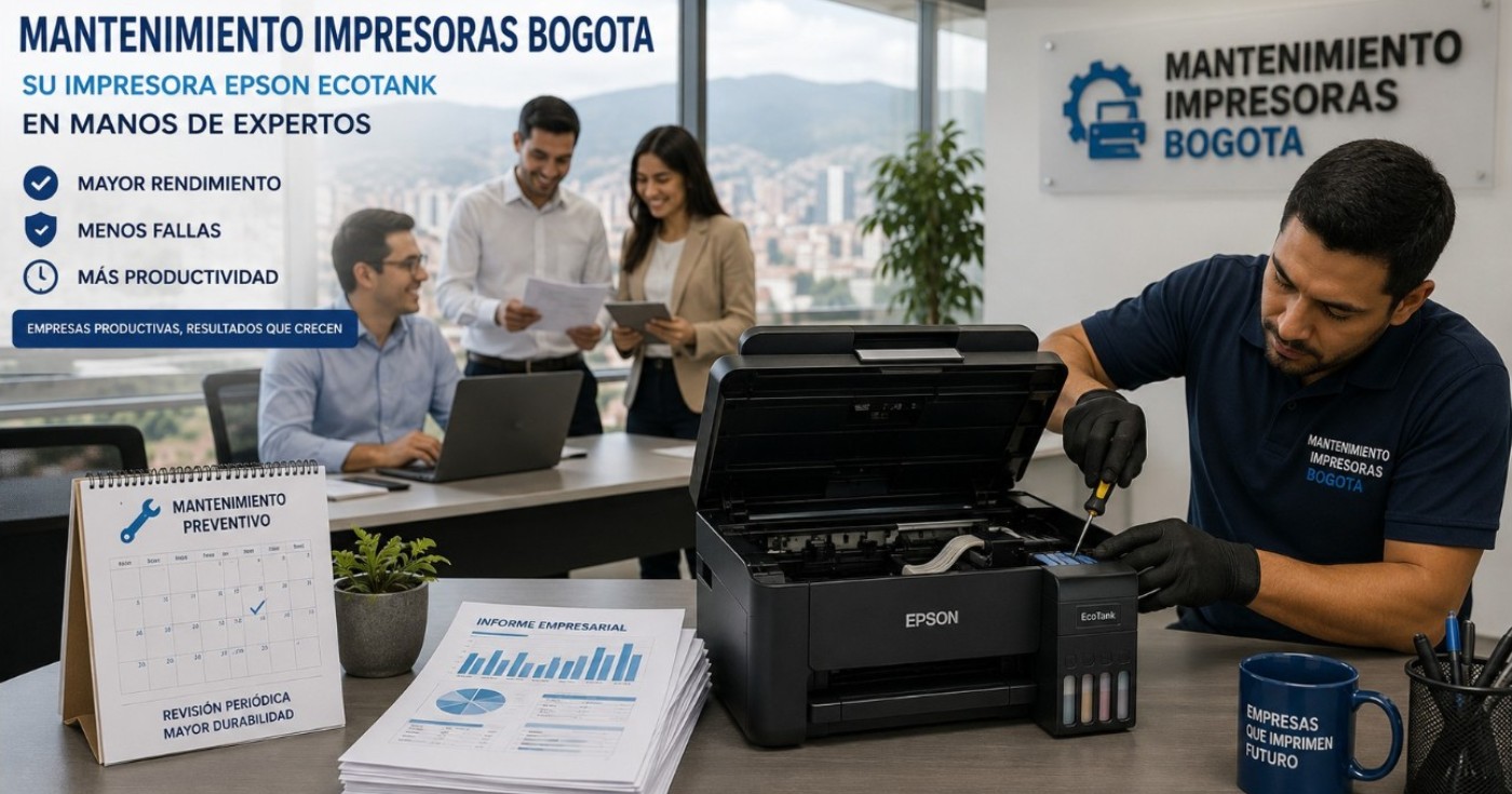Cada cuánto hacer mantenimiento a una Epson EcoTank