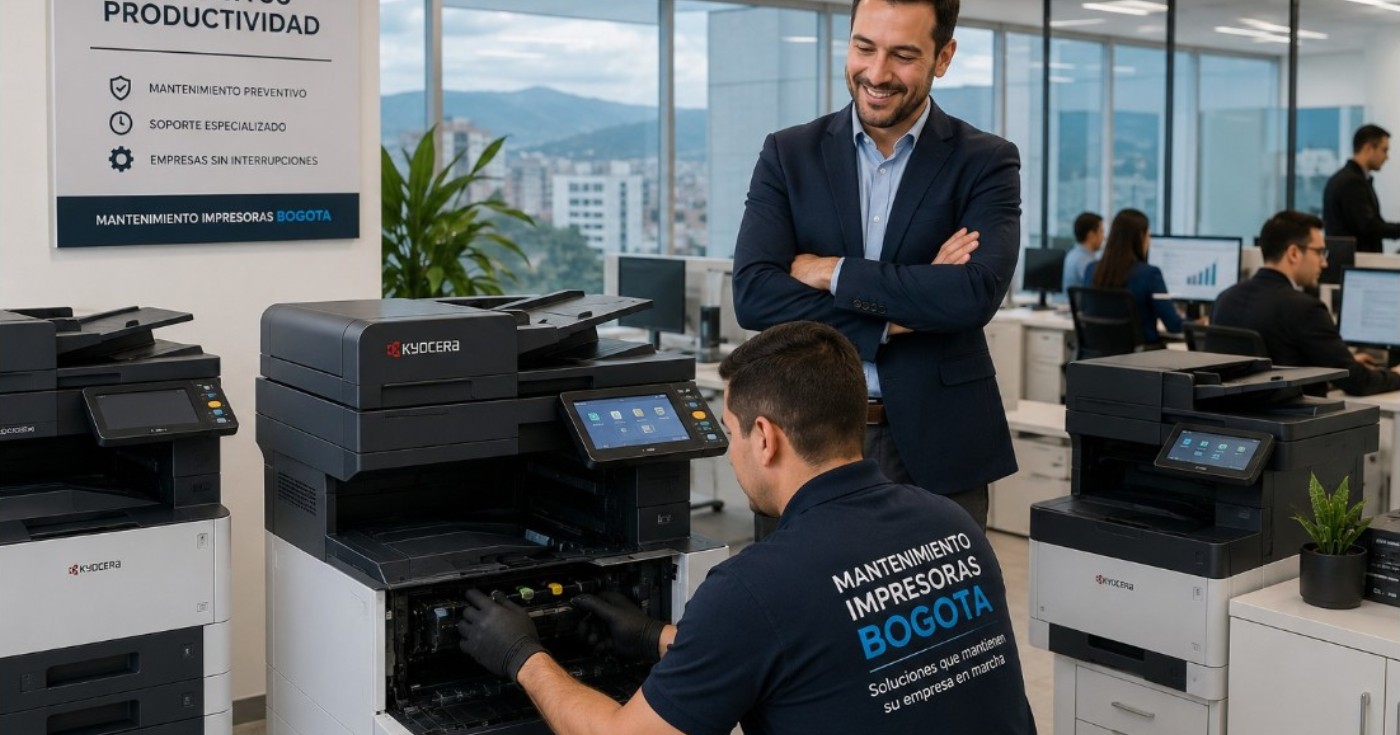 mantenimiento de impresoras Kyocera para empresas con múltiples equipos