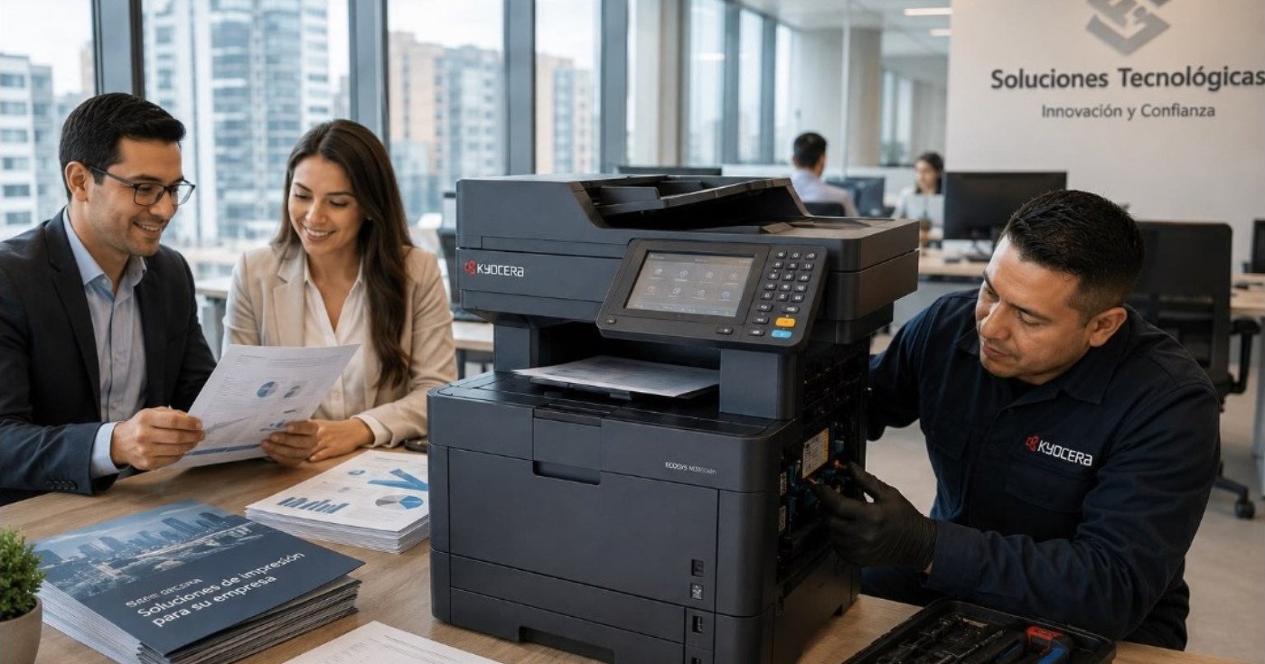 Mantenimiento de impresoras Kyocera para empresas en Toberín