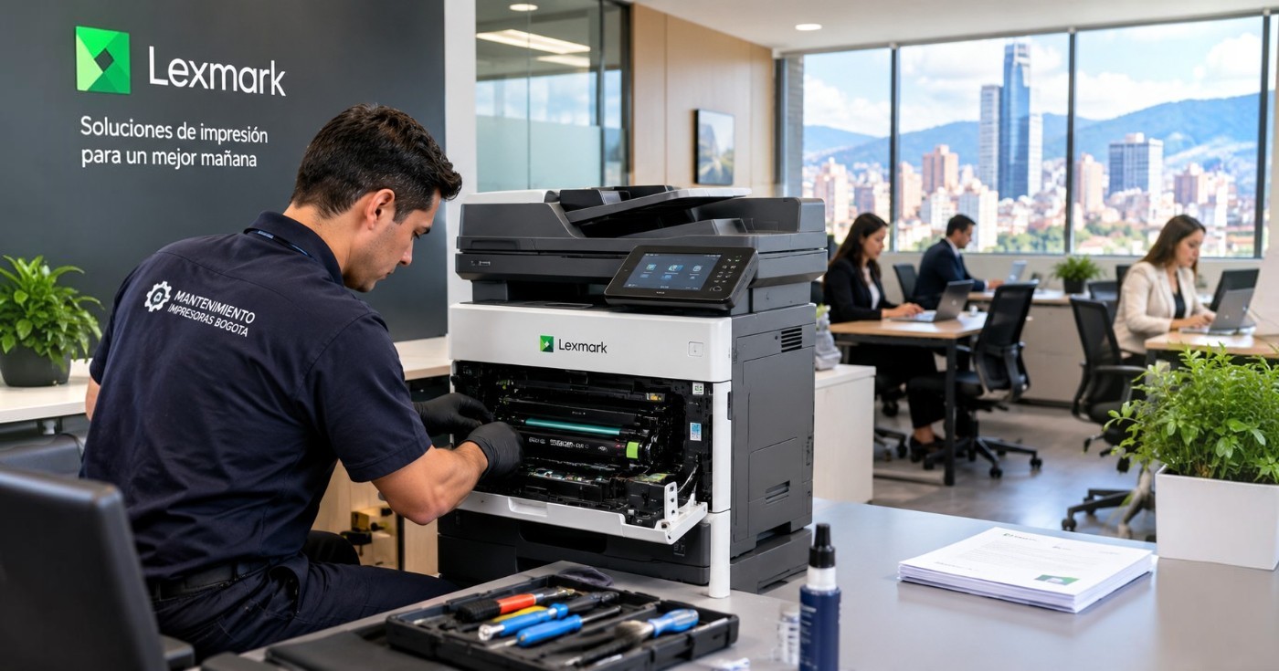 Mantenimiento lexmark para oficinas en Santa Bárbara Bogotá