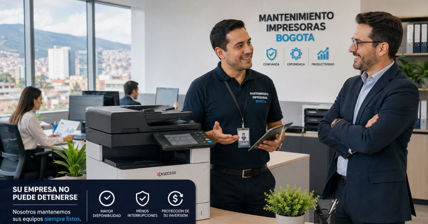 Servicio de mantenimiento para impresoras multifuncionales Kyocera