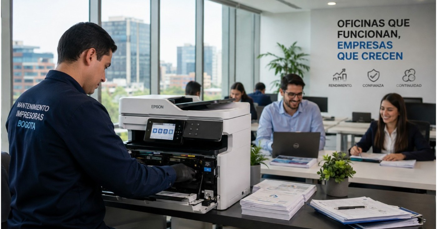 Servicio técnico Epson para oficinas en el norte de Bogotá