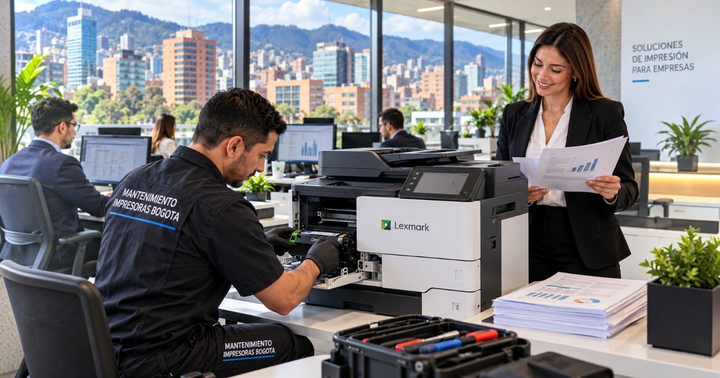 Servicio técnico lexmark para empresas en Chicó Bogotá